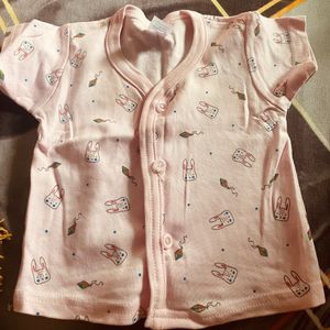 New Born Baby Shirt With Socks