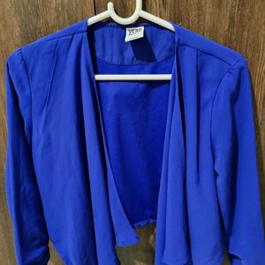 Royal Blue Shrug