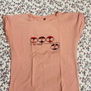 Cottan Pink Tshirt