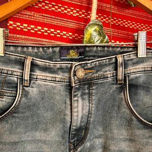 TQS Men's Grey Denim