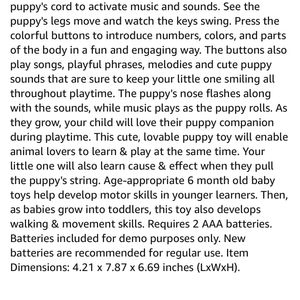 Vtech Pull & Sing Puppy 🐶 -kids Toys