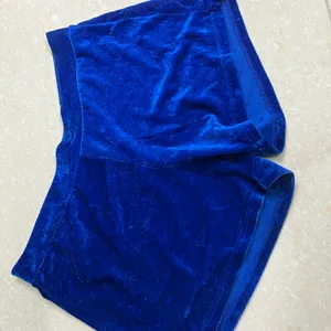 Velvet Blue Shorts