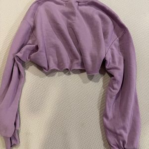 H&M Cropped Sweatshirt