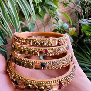 Beautiful Stones Bangles