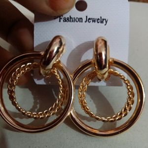 💥Korean Gold Hoop Earring