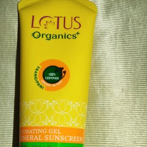 Lotus Organics Sunscreen