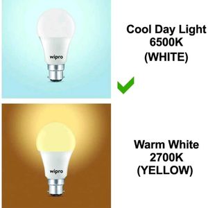 2 Wipro Cool And Night Light Bulbs