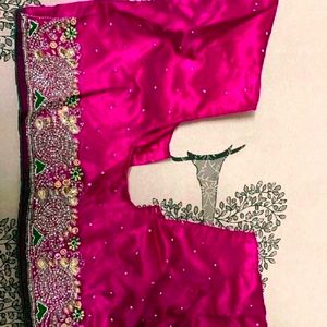 Set Of 3Purple Heavywork Partywear SareeBlouse💐💕