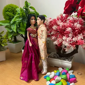 Couple Doll With Saree Punjabi