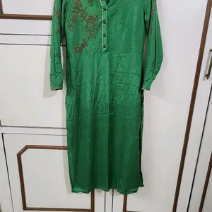 Festivities By Wishful W, Green Kurta