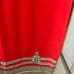 Red Saree