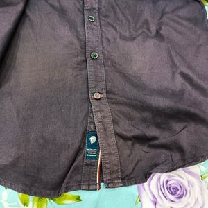 Dark Wine Casual Shirt