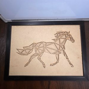 Wooden horse Frame