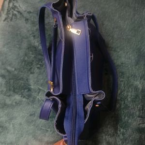 Blue Handbag