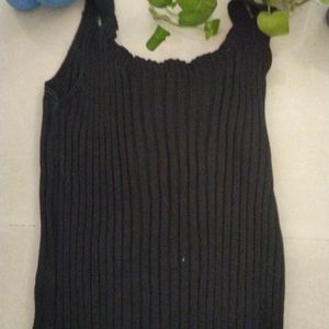 Aesthetic Black Tank Top