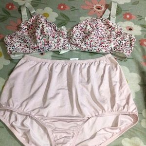 Pink Lingerie Set( Bra+ Panty Set)