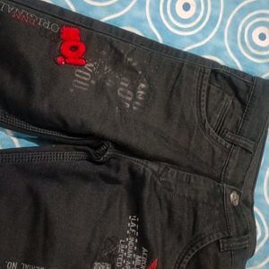 Bally Brand Jeans  Black Colour