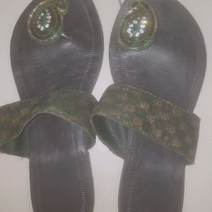 Green N Brown Flats