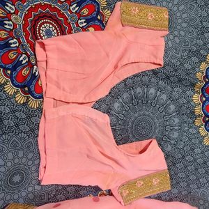 Pink Saree