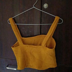 Mustard Crop Top💛💛