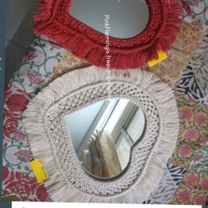 14 Inches Heart Mirror