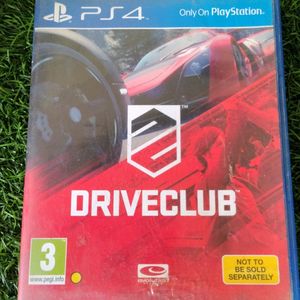 Sony PlayStation PS4 Driveclub