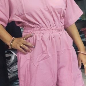 Bowden& Cahill Clothing Pink Jumpsuit