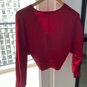 ZARA Red Top