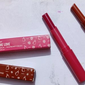 Combo of Two Myglamm smoothie Love Tinted Lip Balm