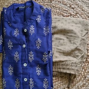 Blue Ethnic Kurta Sets