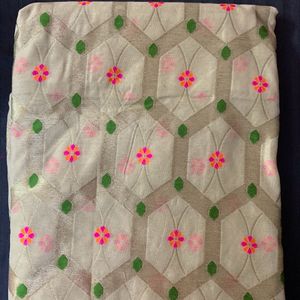 Unstitched Kurta Set With Dupatta