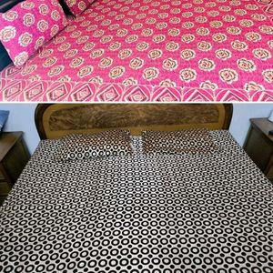 Two Silk Bedsheet