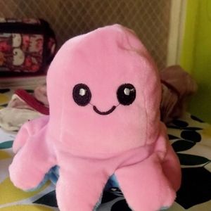 Reversible Octopus soft toy for baby's and kids