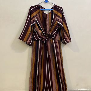 Elegant Maroon Jumpsuit - Like New!