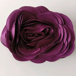 Pretty Imported Purple Rose Clutch