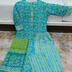 Each Kurthi Pant Dupatta Set 699