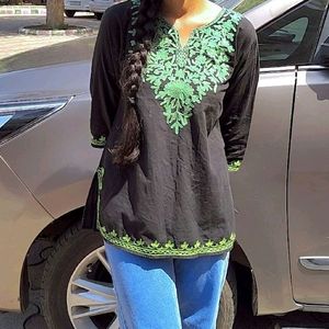 Black Short Kurti