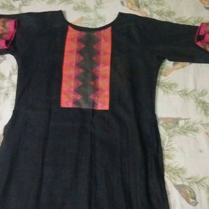 Black Colour Kurti