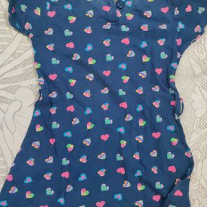 Babyhug Frock For 2 To 5 Years