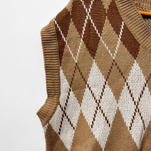 Brown Sweater Vest