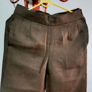 Brown Formal Pants