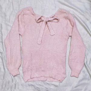 Cute Tie-up Sweater🩷