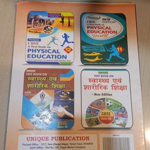 Physical Education Practical Record Book