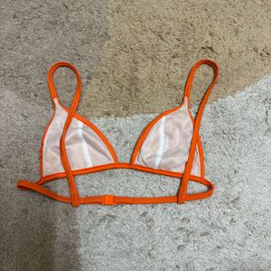 Orange Bikini Top