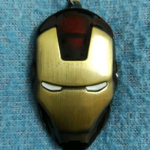 Marvel Iron Man Helmet Metal Keychain