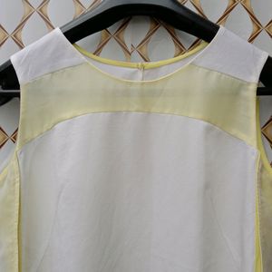 New White Yellow Top