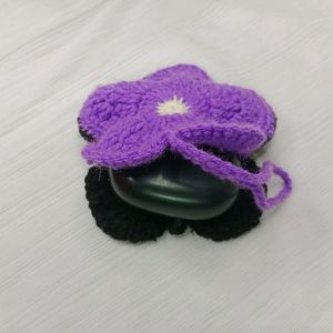 Crochet Flower Bag Charm