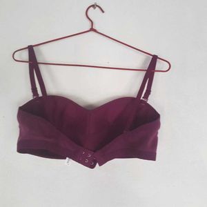 Purple Premium Padded Bra in Size 36