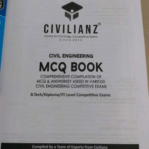 Civil Engineering MCQ Book