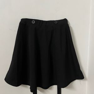 Black Tennis Skirt